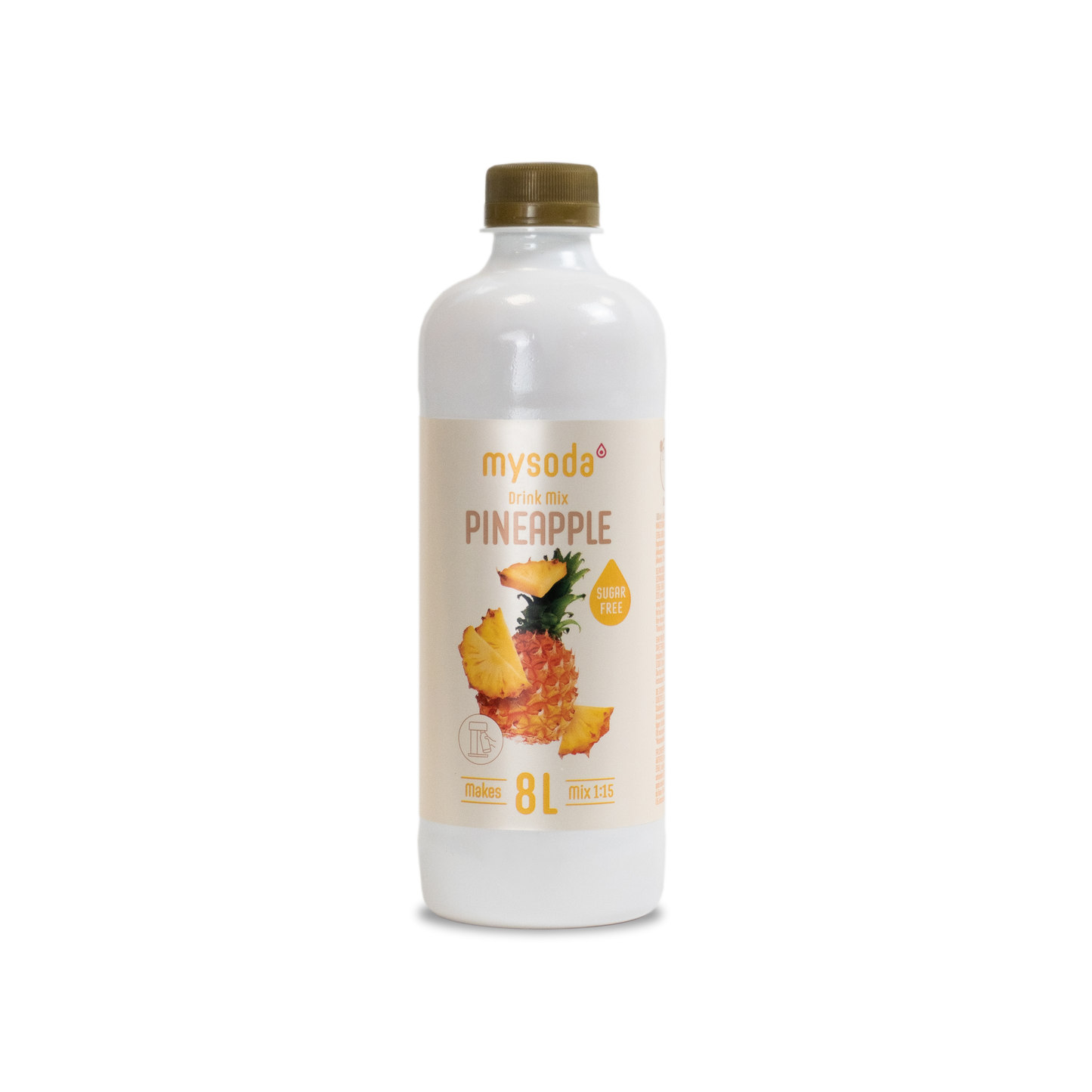 MYSODA PINEAPPLE SUGAR FREE 500ML