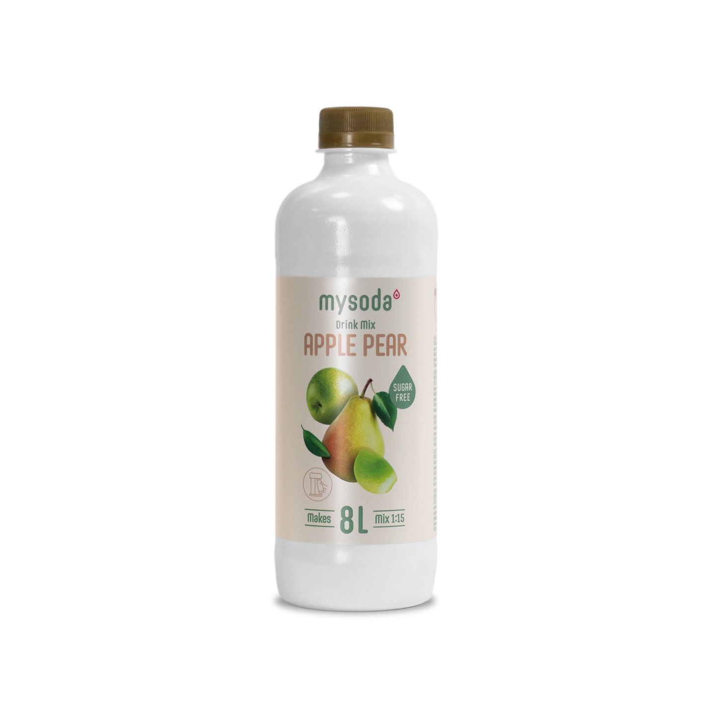 MYSODA APPLE-PEAR SUGAR FREE 500ML