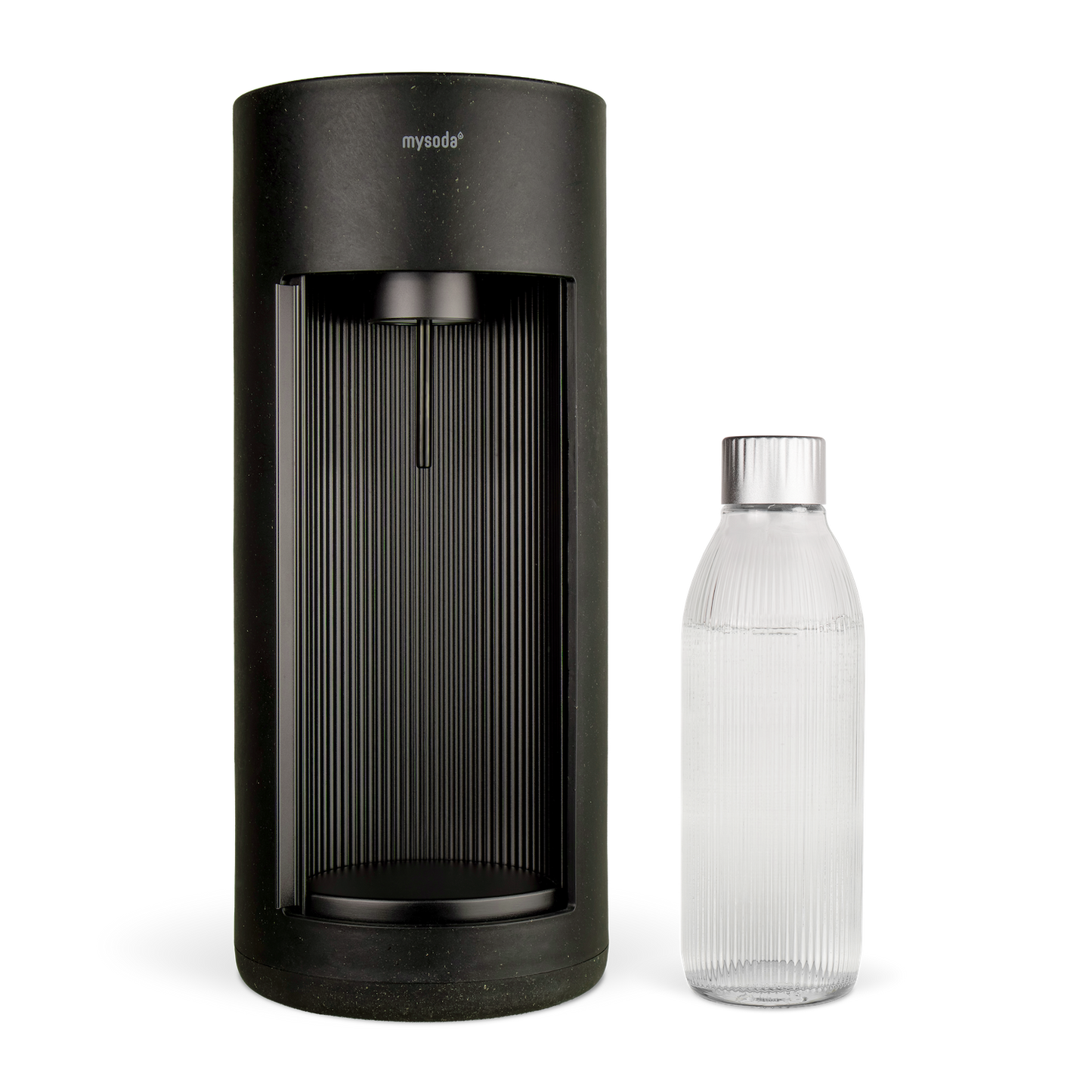 MYSODA GLASSY SORT DANSKVANDMASKINE