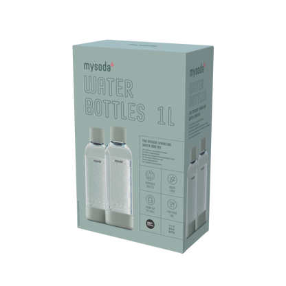 MYSODA VANDFLASKE PIGEON 1L 2-PACK