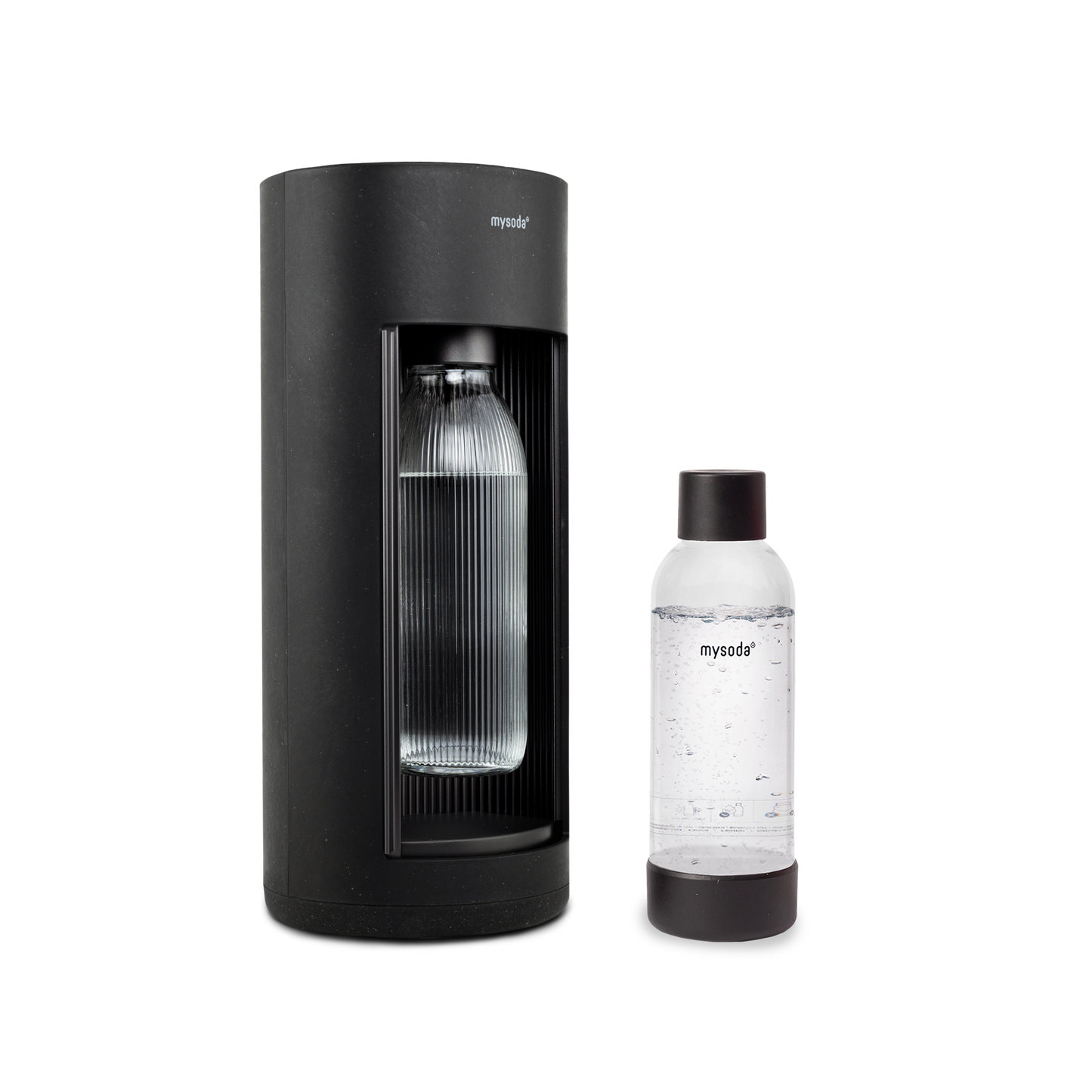 MYSODA GLASSY SVART KULLSYREMASKIN