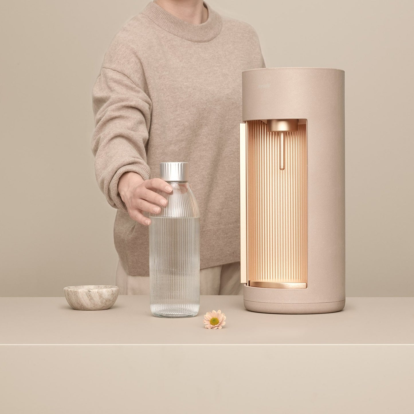 MYSODA GLASSY LATTE DANSKVANDMASKINE