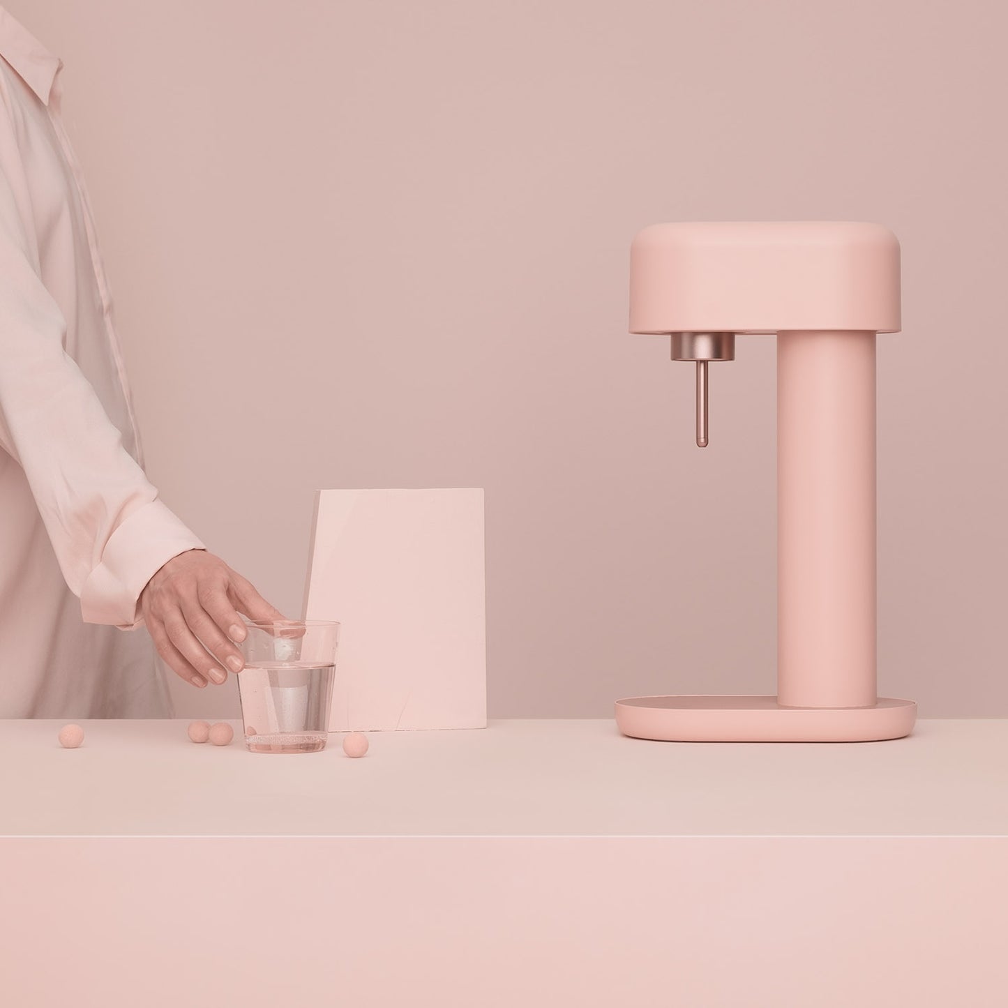 MYSODA RUBY 2 PINK DANSKVANDMASKINE