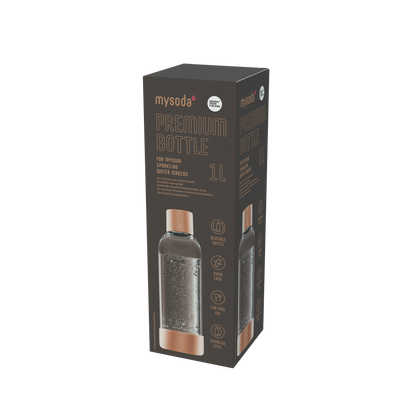 MYSODA PREMIUM VATTENFLASKA COPPER 1L 