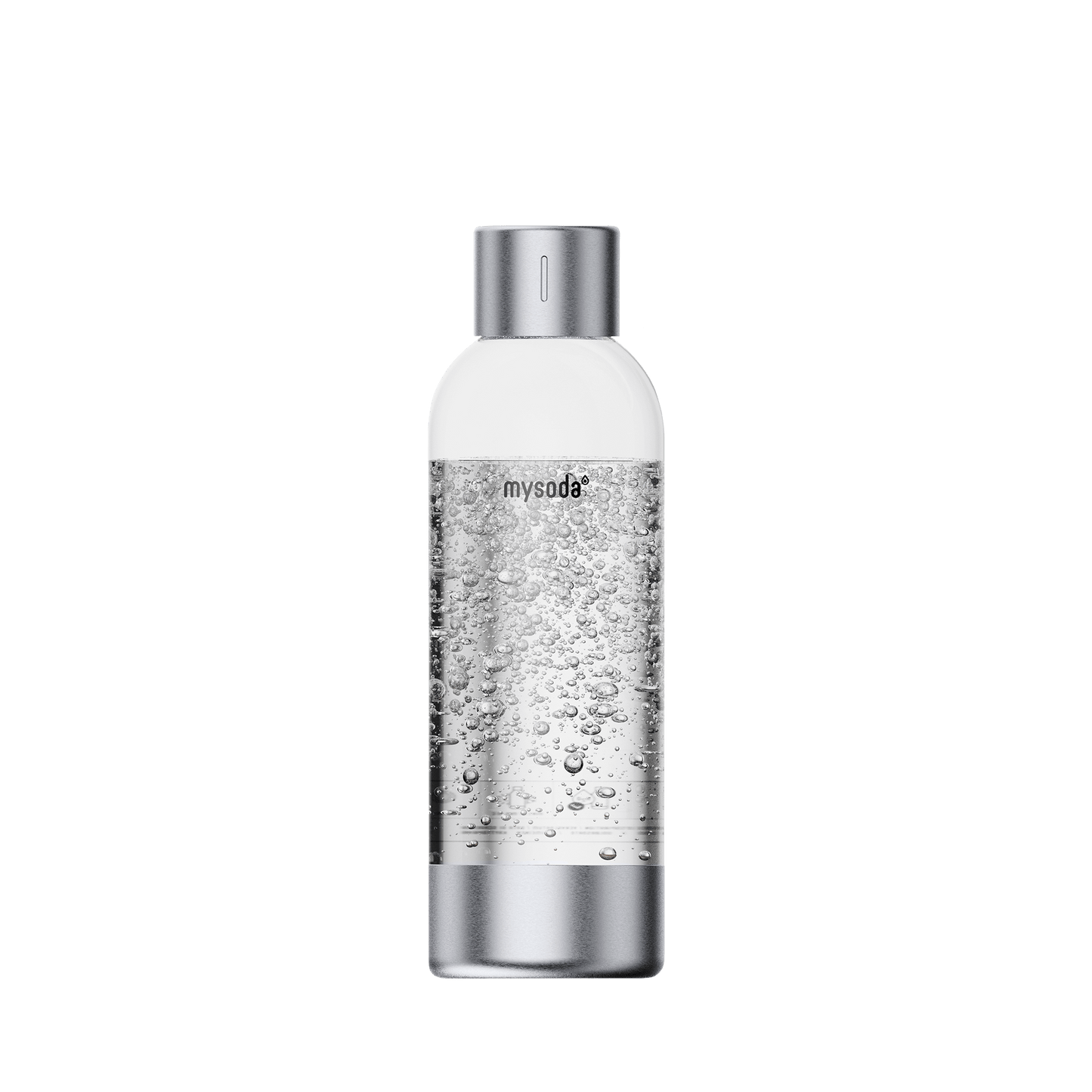 MYSODA PREMIUM VATTENFLASKA SILVER 1L