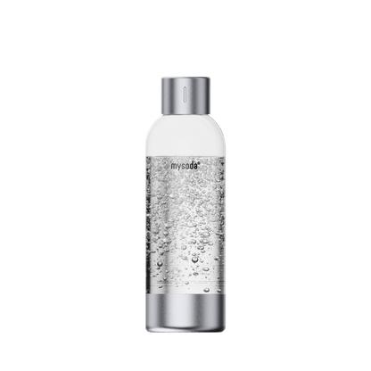 MYSODA PREMIUM VATTENFLASKA SILVER 1L