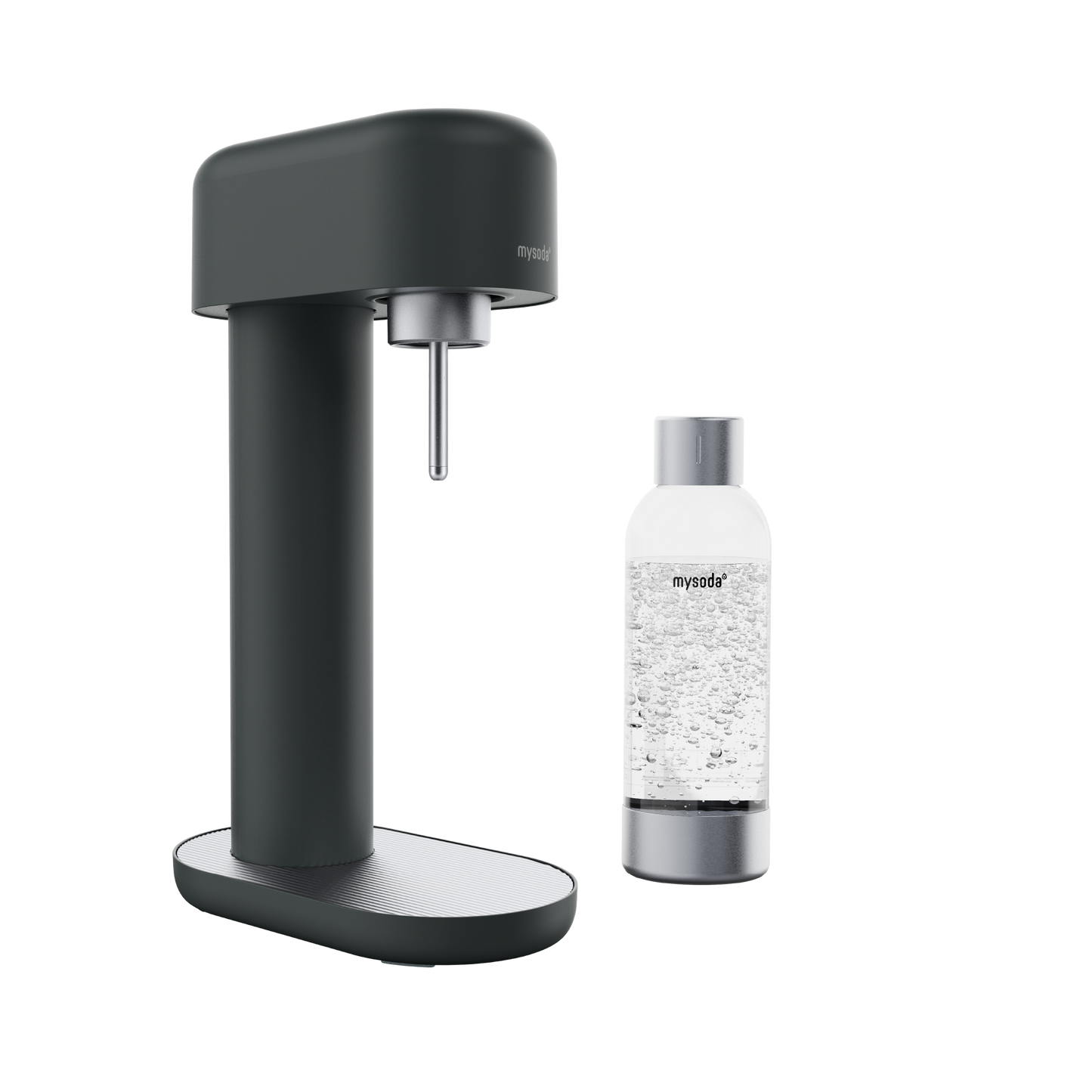 MYSODA RUBY 2 BLACK SILVER KOLSYREMASKIN