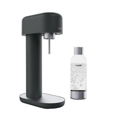 MYSODA RUBY 2 BLACK SILVER KOLSYREMASKIN