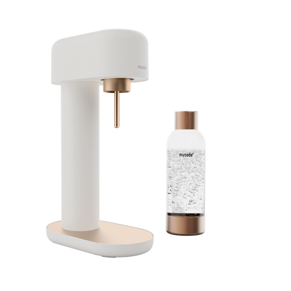 MYSODA RUBY 2 WHITE COPPER DANSKVANDMASKINE