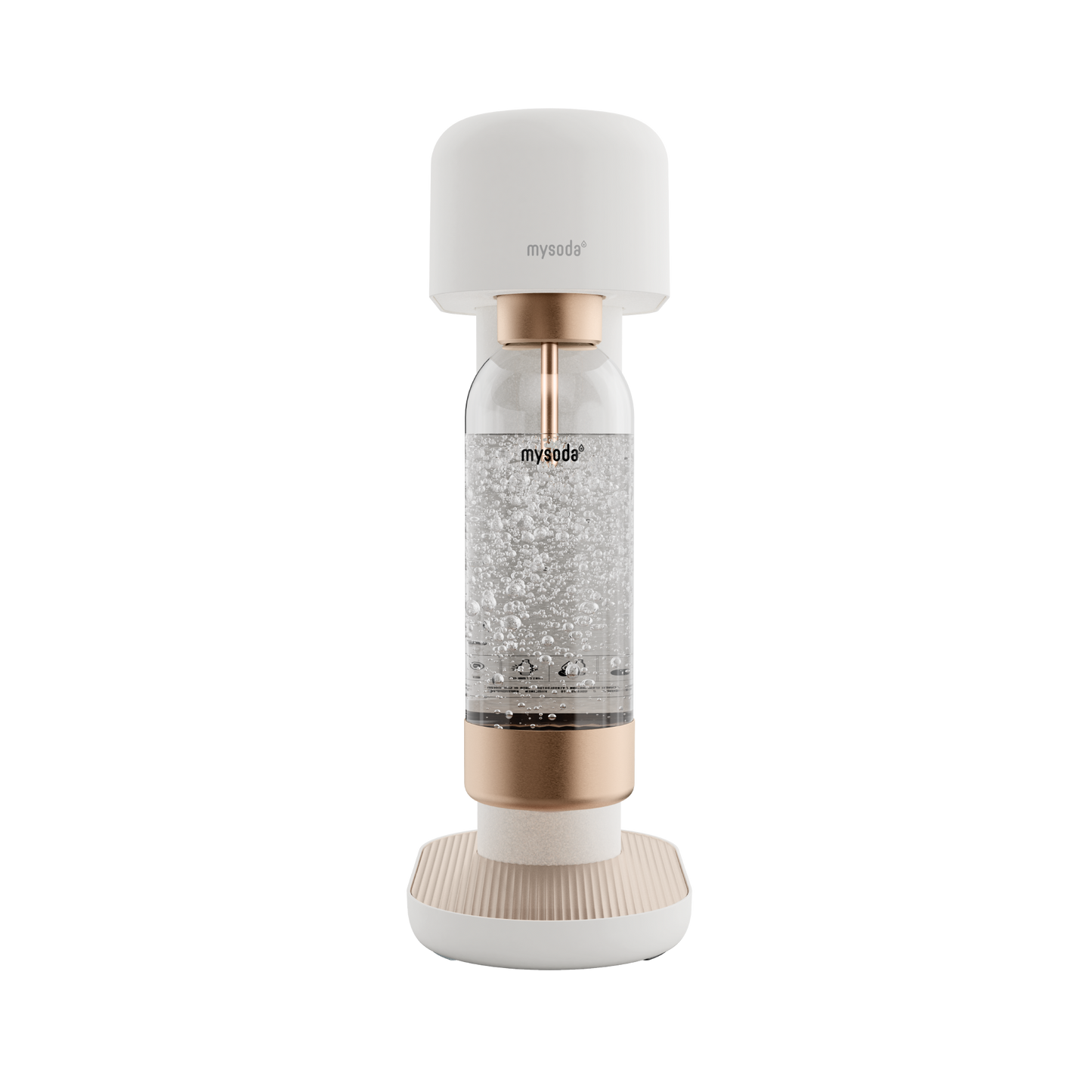 MYSODA RUBY 2 WHITE COPPER DANSKVANDMASKINE
