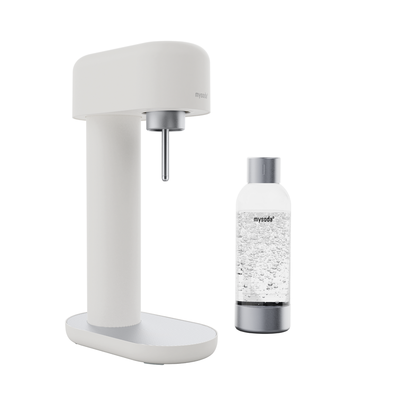 MYSODA RUBY 2 WHITE SILVER DANSKVANDMASKINE