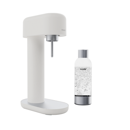 MYSODA RUBY 2 WHITE SILVER DANSKVANDMASKINE