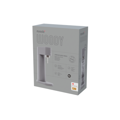 MYSODA WOODY GRAY DANSKVANDMASKINE